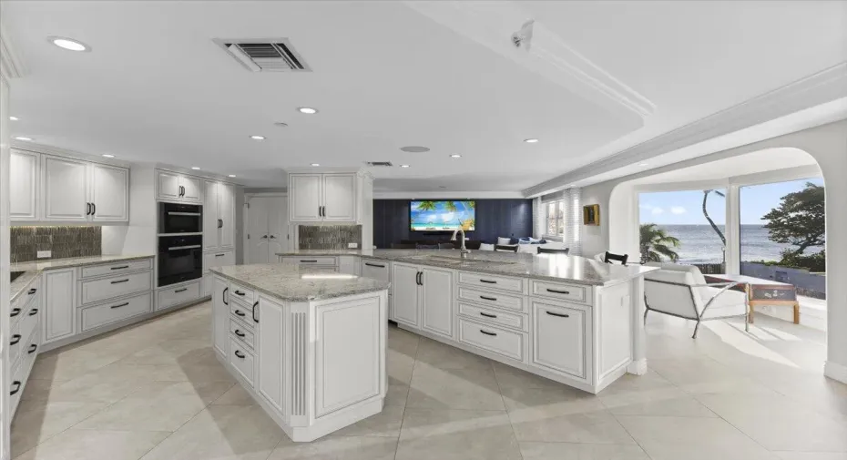 Upper level kitchen