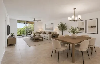Living/Dining Room - Virtually Staged