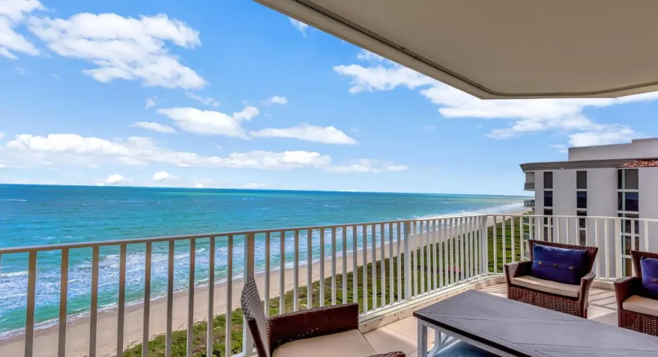 Ocean View From Balcony