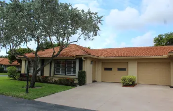Front of Villa