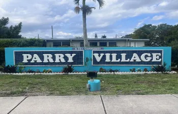 Parry village sign