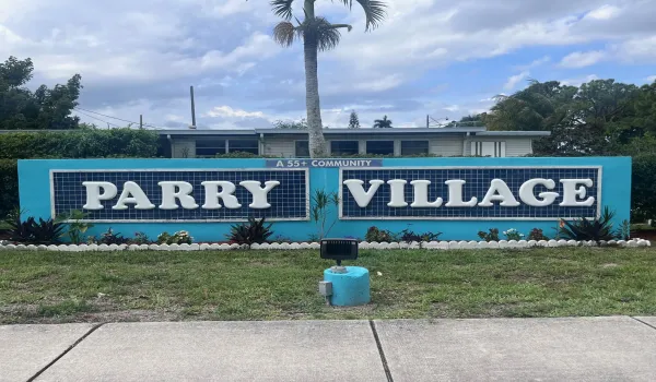Parry village sign