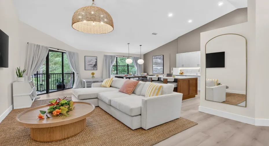 Sensational coastal lakeview unit offering beautifully redesigned living space.