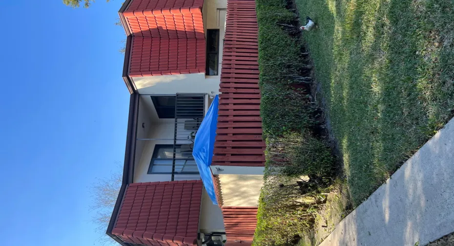front of town home