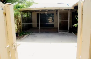 Outdoor lanai rainberry