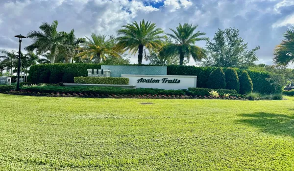 Entrance to Avalon Trails