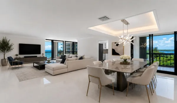 Living Room AI Staging