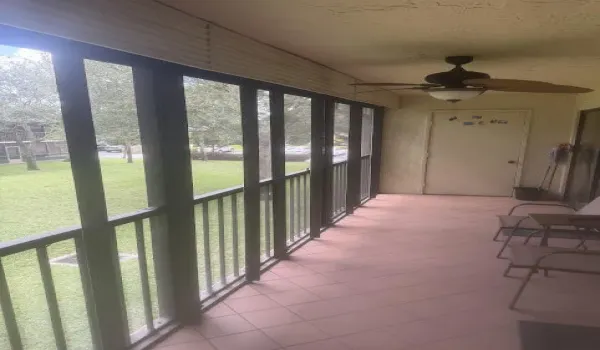 Covered Balcony