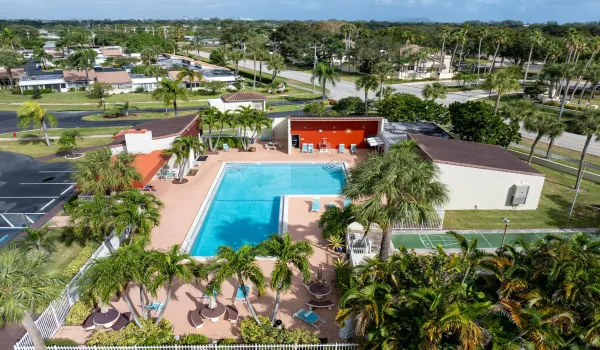 Amazing view of the pool from every room