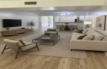Staged Living Room
