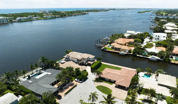 Southeast Aerial View of the Estate