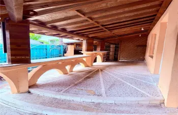 Covered patio