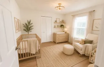 Digitally Staged guest room 2