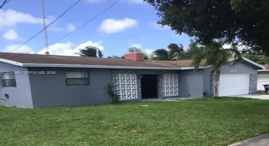 Front of Structure