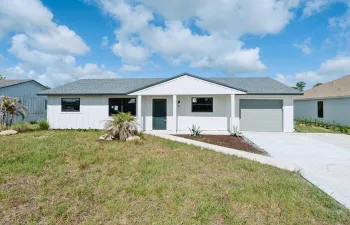 Front elevation of home
