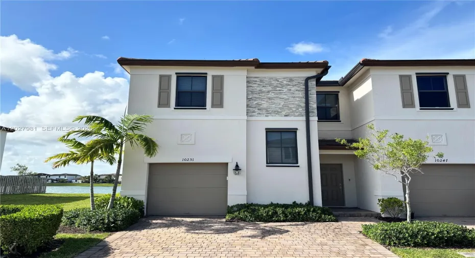 Welcome to the private community of Crystal Cay located off of historic Old Cutler Road in Cutler Bay.  This spacious, lakefront 3 bedroom, 2 1/2 bath townhome has all the bells and whistles for your growing and active family.