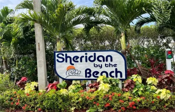 Sheridan by the Beach, a gated community located on Sheridan Street a few blocks east of US1/Federal Highway