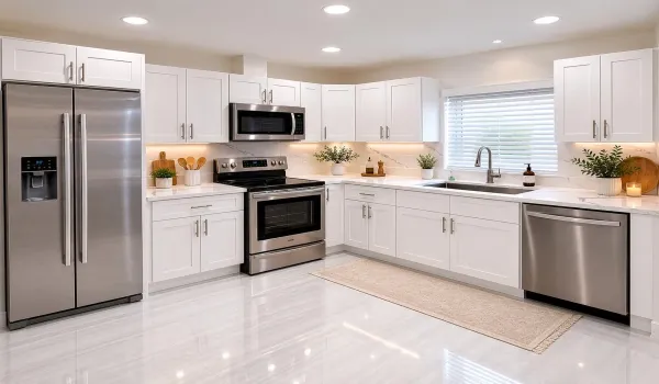 All New Kitchen 2026 with Proposed appliances AI enhanced to show with Appliances