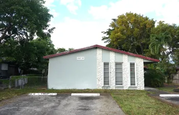 Front of unit