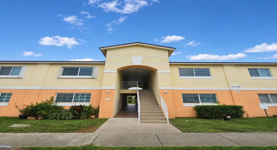 Front of bldg