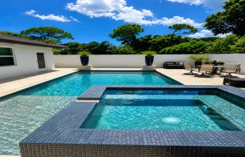 Beautiful (Propane) Heated, Custom Salt-Water Pool/Spa