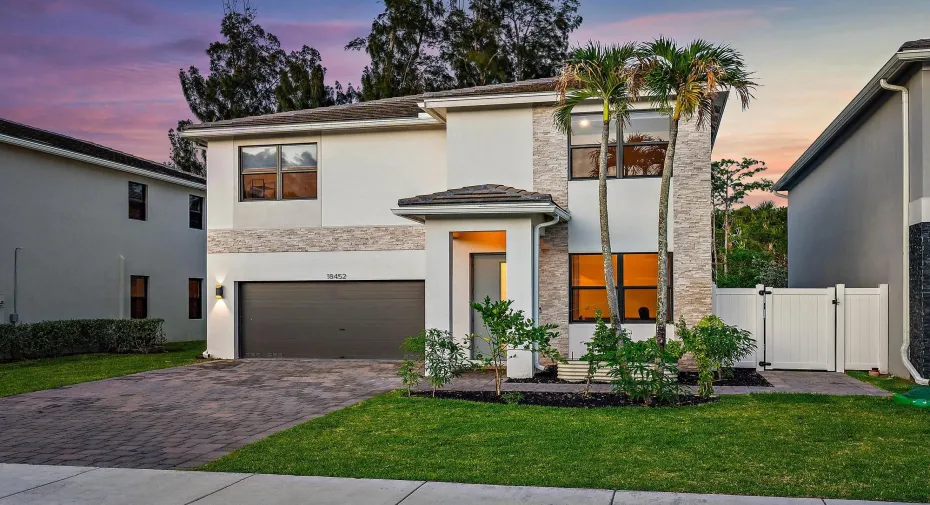 Twilight Exterior Front