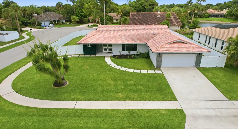 Aerial Front View