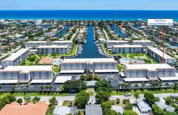 Courtyard and Marina View