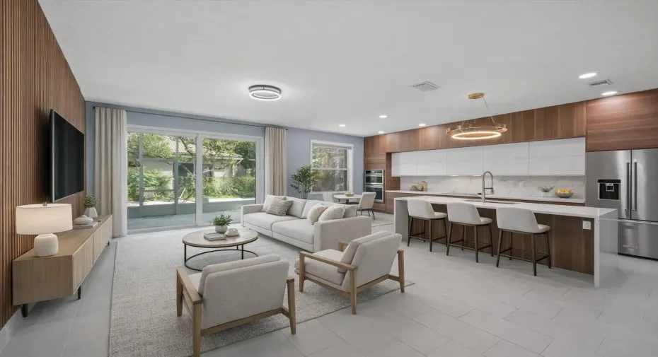 Staged Kitchen