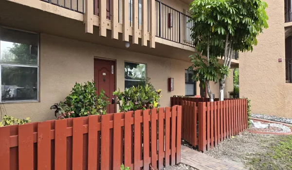 Your ground floor condo with your own courtyard!