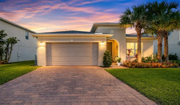 meticulous landscaping front exterior