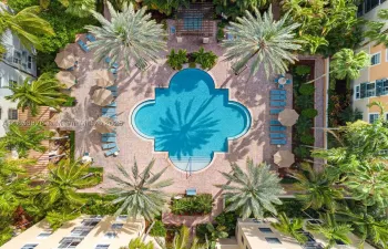 Picture-perfect Pool Area. An Oasis in the Heart of the City!
651 Okeechobee Blvd., Unit #1002, West Palm Beach, FL.  City Place Tower Condominium. For Sale.