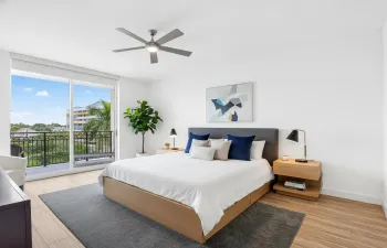 Virtually Staged Primary Bedroom