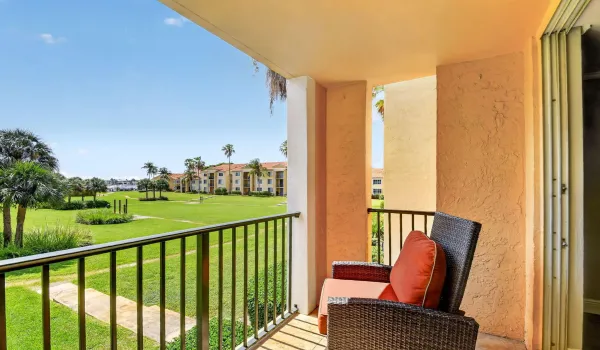 Balcony with a view!