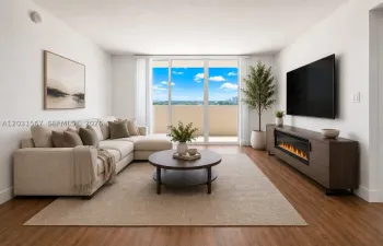 Staged Living Room