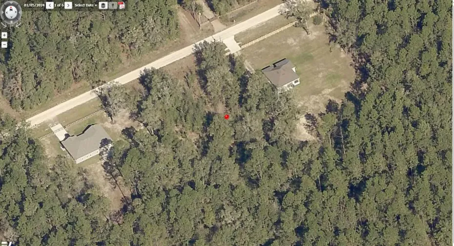Arial photo of the property
