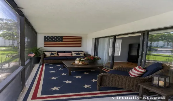 VS screened porch 1010 Green PIne Blvd E