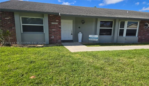 Front of the house