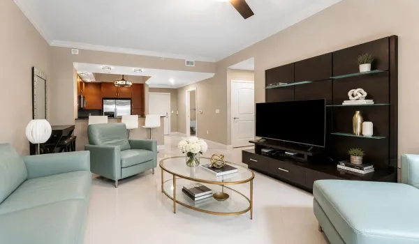 Open Living & Dining Area