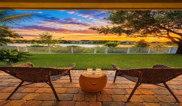 View from Patio of home