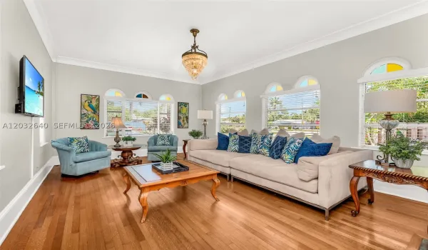 One of the Living Rooms in Main House