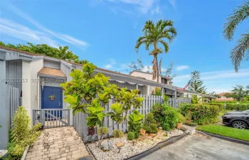 Beautiful exterior landscaping