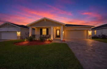 Front Exterior Night Shot