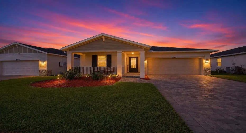 Front Exterior Night Shot