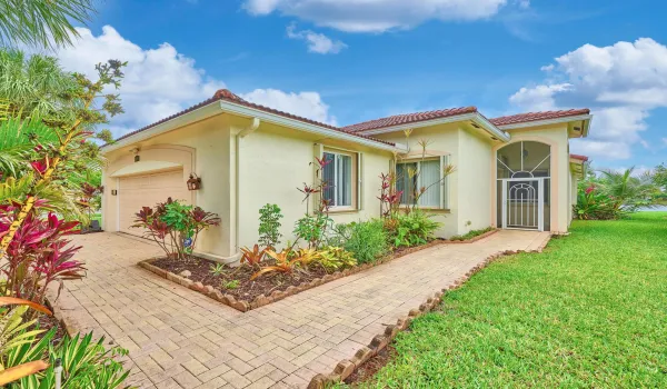 Paved Entry Walk Way