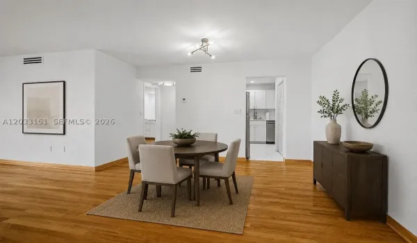 Dining Area Staged