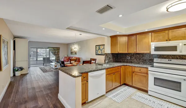 Kitchen/Dining/Living