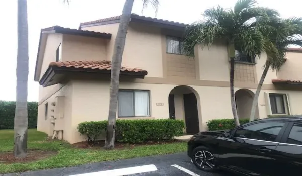 the front of the home