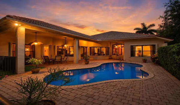 Backyard oasis