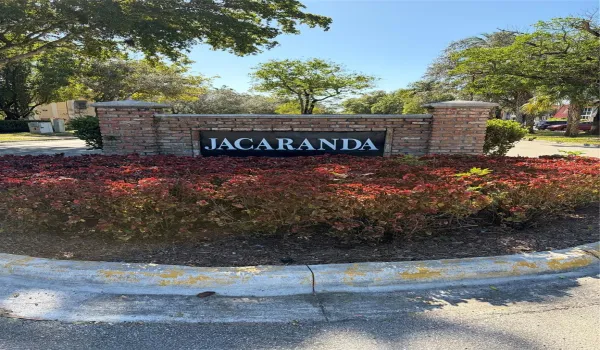 Corner Of Jacaranda CC Drive